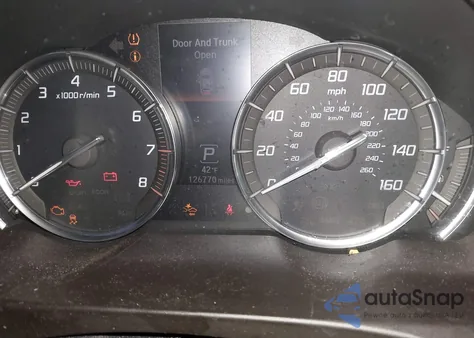 2017 Acura Tlx Technology Package из США, поврежденный, VIN 19UUB2F56HA005995